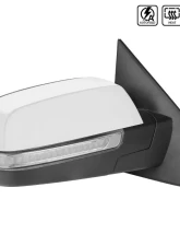Spec-D Chrome Side Mirror w/ LED Turn Signal & Puddle Light - Passenger Side Chevrolet | GMC 2014-2018                                     - RMV-SIV14CHP-AT-FS-R - Image 10