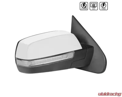 Spec-D Chrome Side Mirror w/ LED Turn Signal & Puddle Light - Passenger Side Chevrolet | GMC 2014-2018 - RMV-SIV14CHP-AT-FS-R