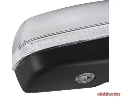 Spec-D Chrome Side Mirror w/ LED Turn Signal & Puddle Light - Passenger Side Chevrolet | GMC 2014-2018 - RMV-SIV14CHP-AT-FS-R