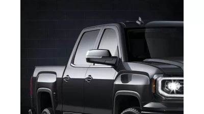 Spec-D Chrome Power Adjustable, Auto-Fold, & Heated Side Mirror w/ LED Turn Signal & Puddle Light - Passenger Side Only Chevrolet Silverado | GMC Sierra 2014-2018                                     - RMV-SIV14CHP-AT-FS-R - Image 9