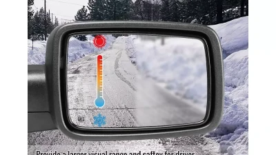 Spec-D Chrome Power Adjustable, Auto-Fold, & Heated Side Mirror w/ LED Turn Signal & Puddle Light - Passenger Side Only Chevrolet Silverado | GMC Sierra 2014-2018                                     - RMV-SIV14CHP-AT-FS-R - Image 10