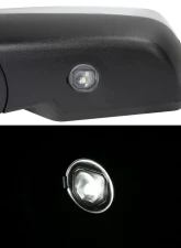 Spec-D Chrome Side Mirror w/ LED Puddle Light - Driver Side Chevrolet | GMC 2014-2018                                     - RMV-SIV14CHP-FS-L - Image 2