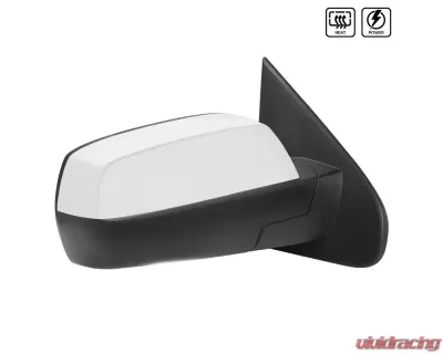 Spec-D Chrome Side Mirror w/ LED Puddle Light - Passenger Side Chevrolet | GMC 2014-2018 - RMV-SIV14CHP-FS-R