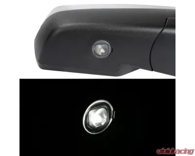 Spec-D Chrome Side Mirror w/ LED Puddle Light - Passenger Side Chevrolet | GMC 2014-2018 - RMV-SIV14CHP-FS-R