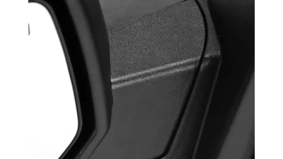 Spec-D Matte Black Power Adjustable, Heated Side Mirror w/ LED Puddle Light - Driver Side Only Chevrolet Silverado | GMC Sierra 2014-2018                                     - RMV-SIV14HP-FS-L - Image 4