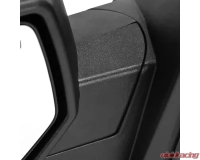 Spec-D Matte Black Side Mirror w/ LED Puddle Light - Driver Side Chevrolet | GMC 2014-2018 - RMV-SIV14HP-FS-L