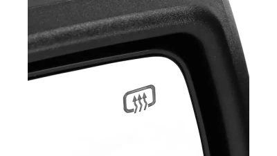 Spec-D Matte Black Power Adjustable, Heated Side Mirror w/ LED Puddle Light - Driver Side Only Chevrolet Silverado | GMC Sierra 2014-2018                                     - RMV-SIV14HP-FS-L - Image 5