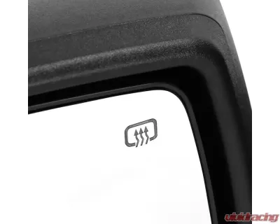 Spec-D Matte Black Side Mirror w/ LED Puddle Light - Driver Side Chevrolet | GMC 2014-2018 - RMV-SIV14HP-FS-L