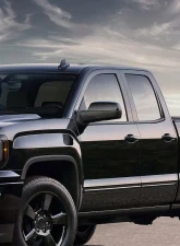 Spec-D Matte Black Side Mirror w/ LED Puddle Light - Driver Side Chevrolet | GMC 2014-2018                                     - RMV-SIV14HP-FS-L - Image 9
