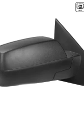 Spec-D Matte Black Side Mirror w/ LED Puddle Light - Passenger Side Chevrolet | GMC 2014-2018                                     - RMV-SIV14HP-FS-R - Image 10