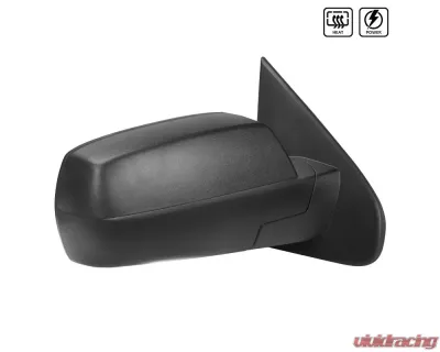 Spec-D Matte Black Side Mirror w/ LED Puddle Light - Passenger Side Chevrolet | GMC 2014-2018 - RMV-SIV14HP-FS-R