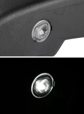 Spec-D Matte Black Side Mirror w/ LED Puddle Light - Passenger Side Chevrolet | GMC 2014-2018                                     - RMV-SIV14HP-FS-R - Image 2