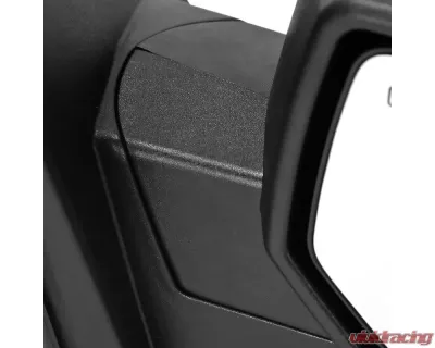 Spec-D Matte Black Side Mirror w/ LED Puddle Light - Passenger Side Chevrolet | GMC 2014-2018 - RMV-SIV14HP-FS-R