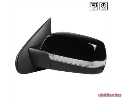 Spec-D Glossy Black Side Mirror - Driver Side Chevrolet | GMC 2014-2018 - RMV-SIV14HP-V2-FS-L