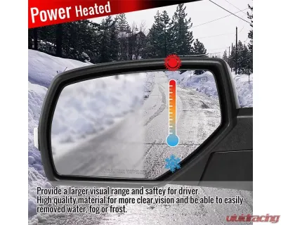 Spec-D Glossy Black Side Mirror - Driver Side Chevrolet | GMC 2014-2018 - RMV-SIV14HP-V2-FS-L