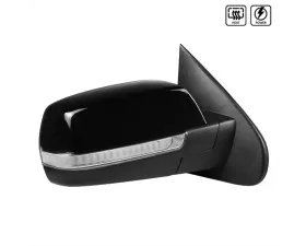 Spec-D Glossy Black Side Mirror - Passenger Side Chevrolet | GMC 2014-2018