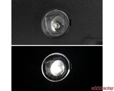 Spec-D Glossy Black Side Mirror - Passenger Side Chevrolet | GMC 2014-2018 - RMV-SIV14HP-V2-FS-R