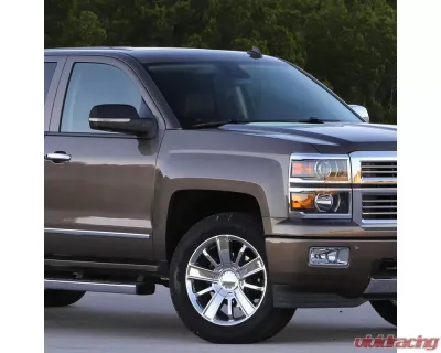 Spec-D Glossy Black Side Mirror - Passenger Side Chevrolet | GMC 2014-2018 - RMV-SIV14HP-V2-FS-R