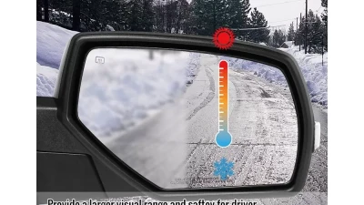 Spec-D Manual Fold Power Adjustable Heated LED Turn Signal Glossy Black Side Mirror (Passenger Side only) Chevrolet Silverado | GMC Sierra 2014-2018                                     - RMV-SIV14HP-V2-FS-R - Image 10