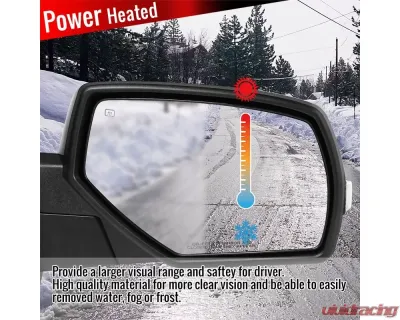 Spec-D Glossy Black Side Mirror - Passenger Side Chevrolet | GMC 2014-2018 - RMV-SIV14HP-V2-FS-R