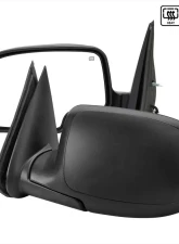 Spec-D Matte Black Side Mirrors Chevrolet | GMC 1999-2002                                     - RMV-SIV99HP-FS - Image 10