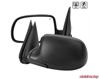 Spec-D Matte Black Side Mirrors Chevrolet | GMC 1999-2002 - RMV-SIV99HP-FS