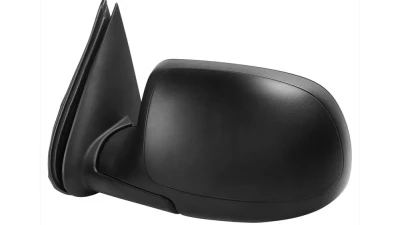 Spec-D Manually Adjustable Matte Black Left/Driver Side Mirror Chevrolet | GMC 1999-2002                                     - RMV-SIV99M-FS-L - Image 10