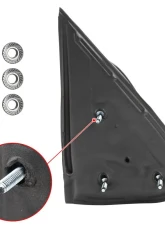 Spec-D Matte Black Manually Adjustable Side Mirror - Driver Side Chevrolet | GMC 1999-2002                                     - RMV-SIV99M-FS-L - Image 7