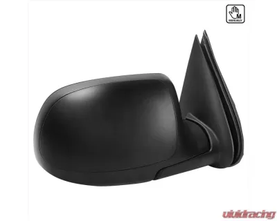 Spec-D Matte Black Manually Adjustable Side Mirrors Chevrolet | GMC 1999-2002 - RMV-SIV99M-FS