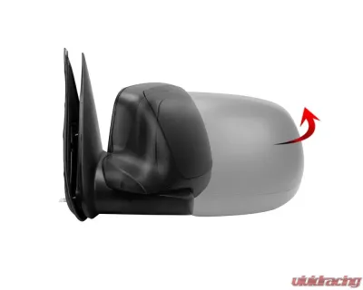 Spec-D Matte Black Manually Adjustable Side Mirrors Chevrolet | GMC 1999-2002 - RMV-SIV99M-FS