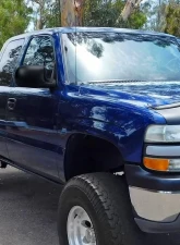 Spec-D Matte Black Manually Adjustable Side Mirrors Chevrolet | GMC 1999-2002                                     - RMV-SIV99M-FS - Image 10