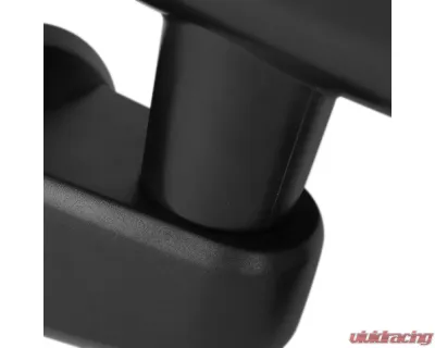 Spec-D Black Manual Adjustable Side Mirrors Jeep Wrangler JK 2007-2018 - RMV-WRG07M-FS