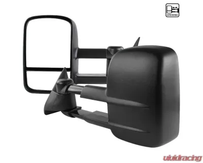 Spec-D Manual Adjustable Towing Mirrors Chevrolet | GMC 1988-2002 - RMX-C1088-M-FS