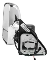 Spec-D Chrome Towing Mirrors w/ Amber LED Turn Signal Lights (Smoke Lens) Chevrolet | GMC 1988-2002                                     - RMX-C1088CRLED-M-FS - Image 6