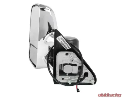 Spec-D Chrome Towing Mirrors w/ Amber LED Turn Signal Lights (Smoke Lens) Chevrolet | GMC 1988-2002 - RMX-C1088CRLED-M-FS