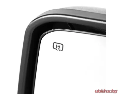 Spec-D Black Towing Side Mirrors w/ LED Turn Signal (Smoke Lens) Chevrolet | GMC 1988-2000 - RMX-C1088G3GLEDHP-FS