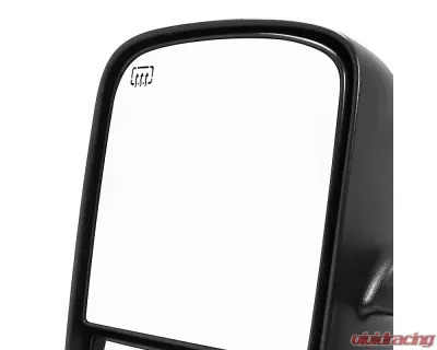 Spec-D Manual Adjustable Towing Mirrors w/ LED Turn Signal Lights (Amber Lens) Chevrolet | GMC 1988-2002 - RMX-C1088LED-M-FS