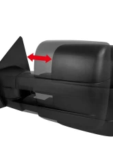 Spec-D Black Towing Mirrors Ford F-150 2004-2014                                     - RMX-F15004-M-FS - Image 8