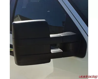 Spec-D Black Towing Mirrors Ford F-150 2004-2014 - RMX-F15004-M-FS