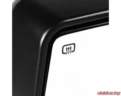 Spec-D Black Towing Mirrors w/ Amber LED Signal Lights Ford F-150 2004-2006 - RMX-F15004H-P-FS
