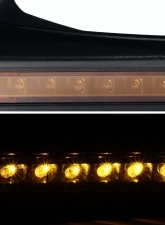 Spec-D Black Towing Mirrors w/ Amber LED Signal Lights Ford F-150 2004-2006                                     - RMX-F15004H-P-FS - Image 7