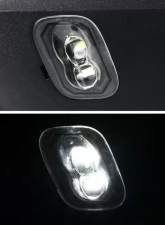 Spec-D Chrome Towing Mirrors w/ LED Turn Signal & Puddle Lights (Smoke Lens) Ford 1997-2014                                     - RMX-F15007F4GH-P-FS - Image 5