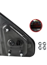 Spec-D Chrome Towing Mirrors w/ LED Turn Signal & Puddle Lights (Smoke Lens) Ford 1997-2014                                     - RMX-F15007F4GH-P-FS - Image 6