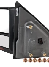 Spec-D Black Tow Mirrors w/ LED Turn Signals Lights (Amber Lens) Ford F-150 | 250 1997-2014                                     - RMX-F15007H-P-FS - Image 8