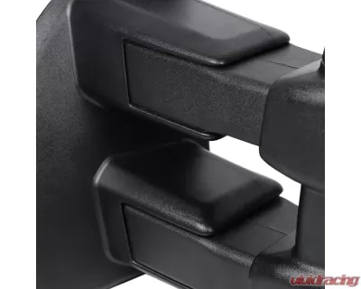 Spec-D Manual Adjustable & Extendable Towing Mirrors Ford F-150 2015-2019 - RMX-F15015F3-M-FS