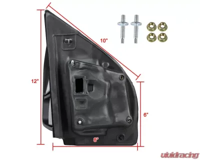 Spec-D Manual Adjustable & Extendable Towing Mirrors Ford F-150 2015-2019 - RMX-F15015F3-M-FS