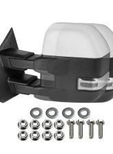 Spec-D Chrome Towing Mirrors w/ Sequential LED Signal Lights Ford F-150 2015-2019                                     - RMX-F15015F4-SQ-FS - Image 4