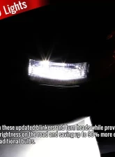 Spec-D Power Adjustable, Heated, & Manual Extendable Towing Mirrors w/ Smoked Lens LED Turn Signal, Clearance, Puddle, & Auxiliary Lights Ford F-150 2015-2020                                     - RMX-F15015F4GH-P-FS - Image 2