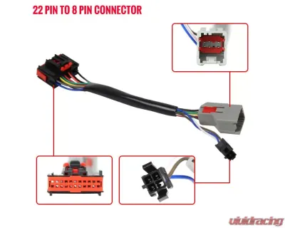 Spec-D Power Adjustable, Heated, & Manual Extendable Towing Mirrors w/ Smoked Lens LED Turn Signal, Clearance, Puddle, & Auxiliary Lights Ford F-150 2015-2020 - RMX-F15015F4GH-P-FS