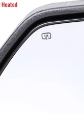 Spec-D Power Adjustable, Heated, & Manual Extendable Towing Mirrors w/ Smoked Lens LED Turn Signal, Clearance, Puddle, & Auxiliary Lights Ford F-150 2015-2020                                     - RMX-F15015F4GH-P-FS - Image 7